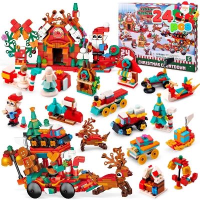 Joyfy 2026 Advent Calendar Building Blocks, 24 Days of Festive Fun