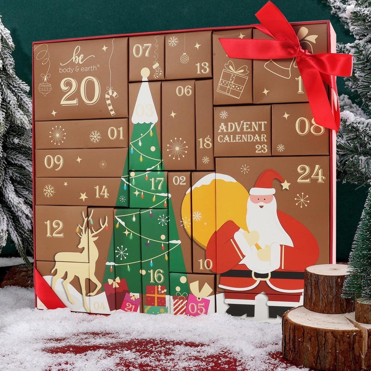 BODY & EARTH Beauty Advent Calendar 24 Days