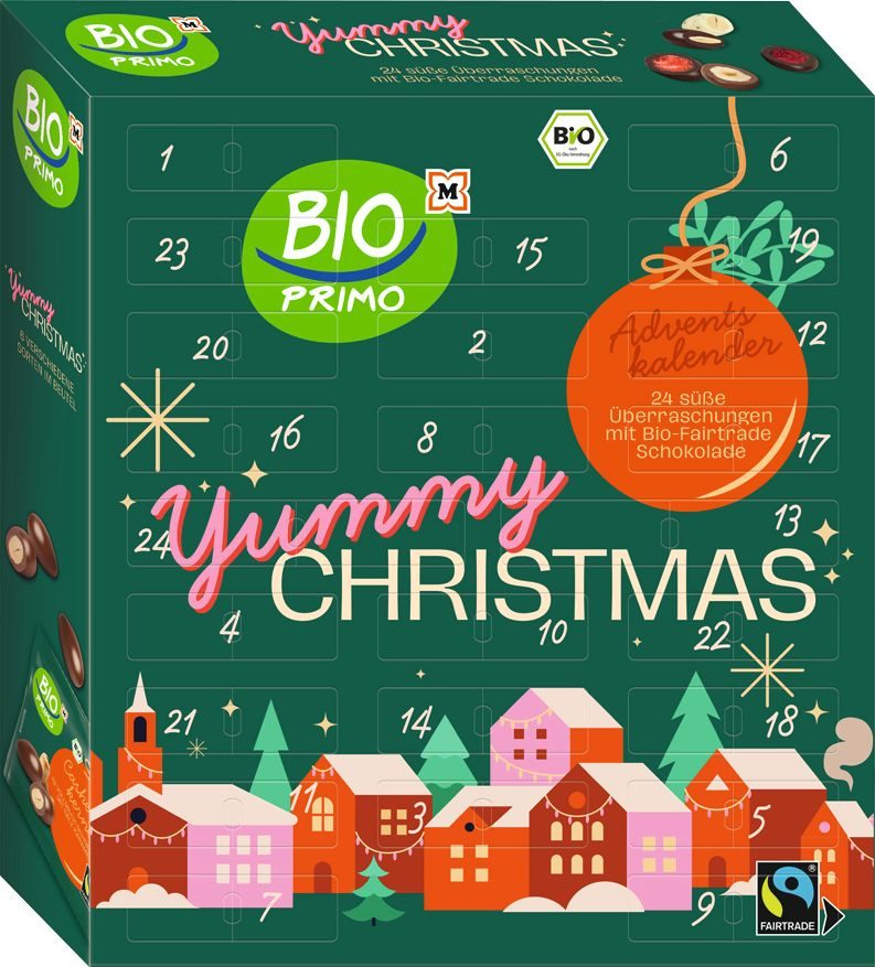 BIO PRIMO BIO PRIMO Bio Adventskalender 2026 "Yummy Christmas"