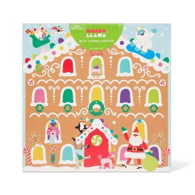 Mondo Llama 25 Days of Christmas Crafts Advent Activity Kit