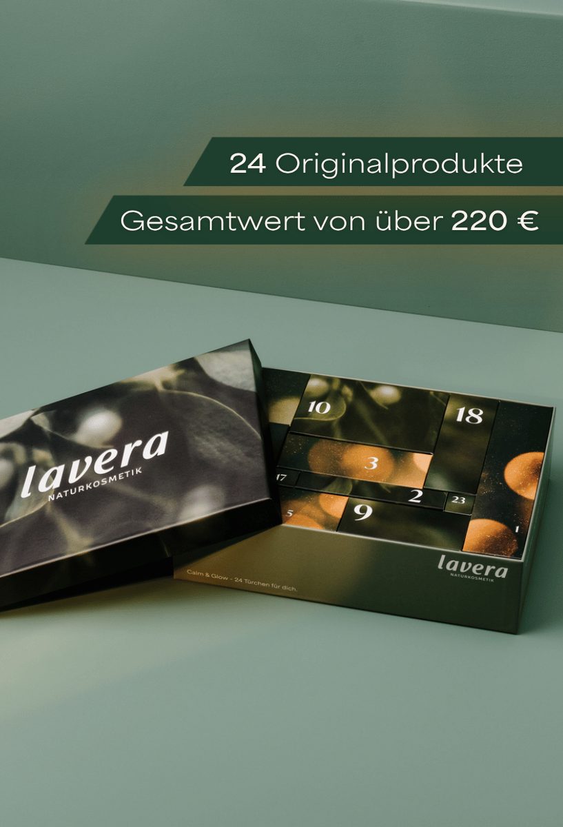 lavera Beauty Adventskalender 2026 - Calm & Glow