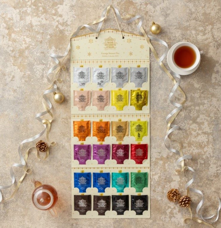 George Stuart Tea Black Tea Holiday Calendar 2025 (Cat Edition)
