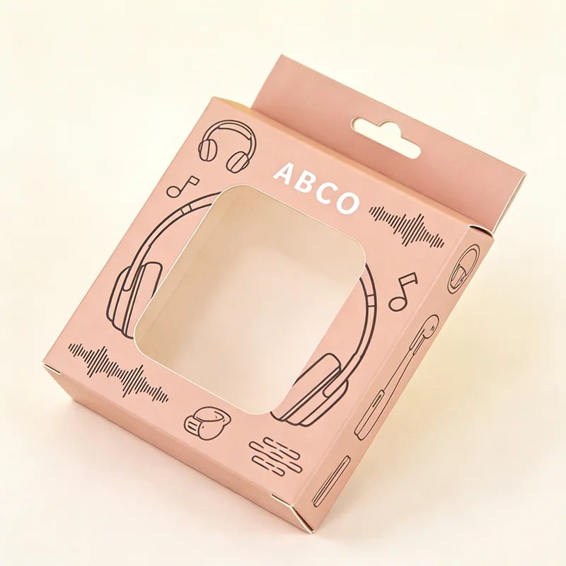 Glossy UV Coated Gift Craft Electronic Product Paper Packaging Box