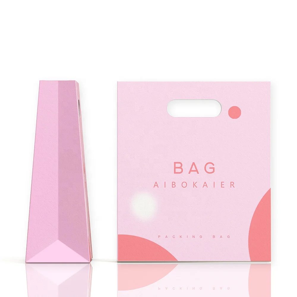 Luxury Pink Paper Bag
