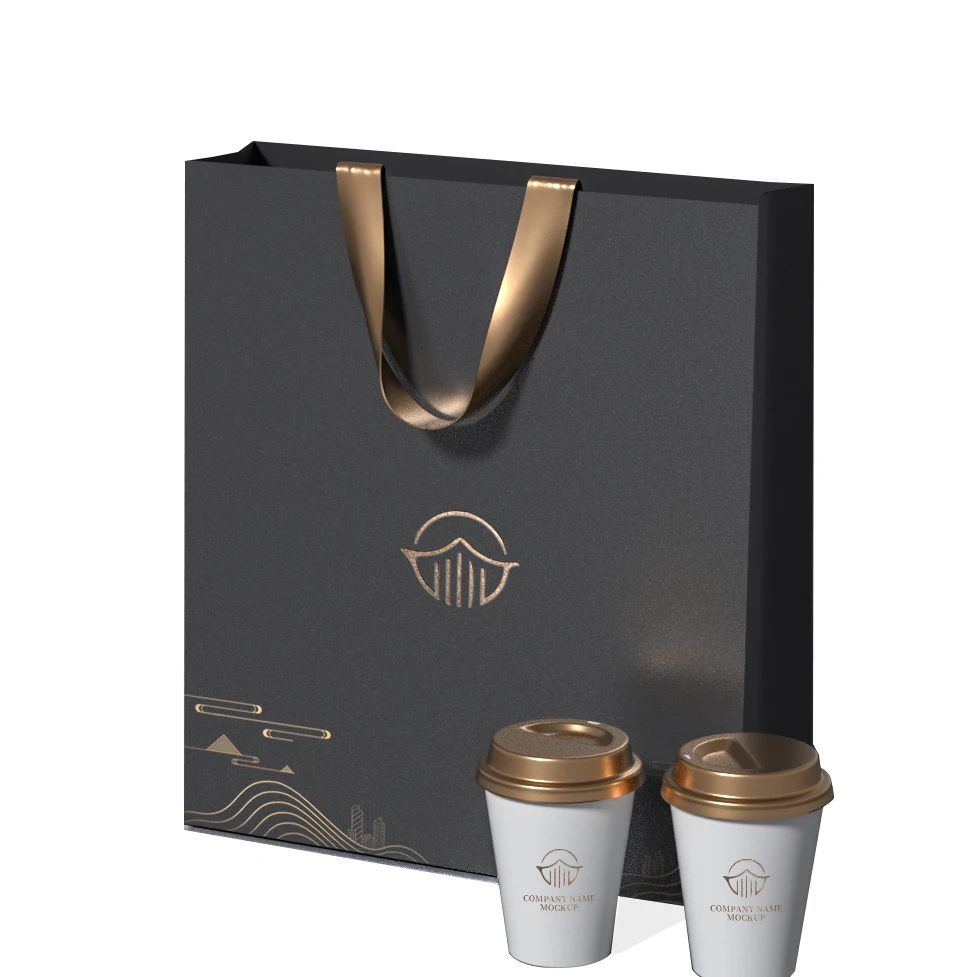 Custom Kraft Paper Bag Cosmetic Packaging