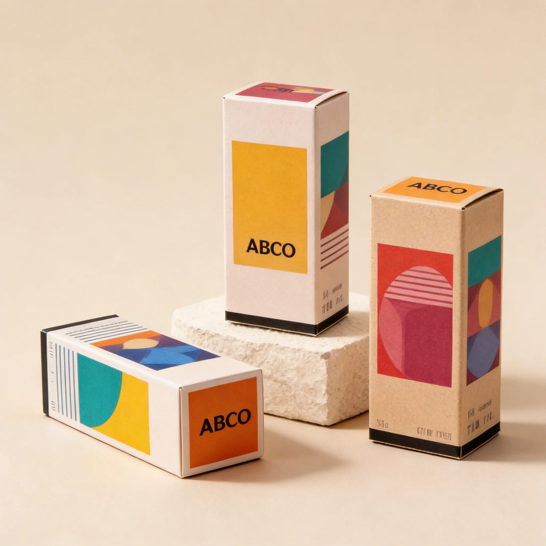 Custom Logo Two-tuck End Box