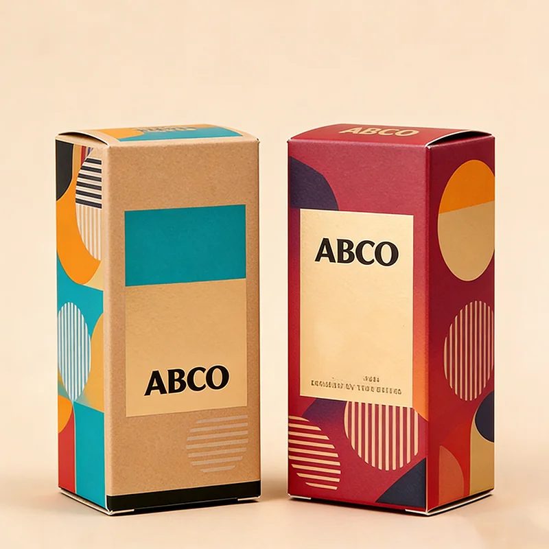 Custom Print Kraft Paper Cardboard Box