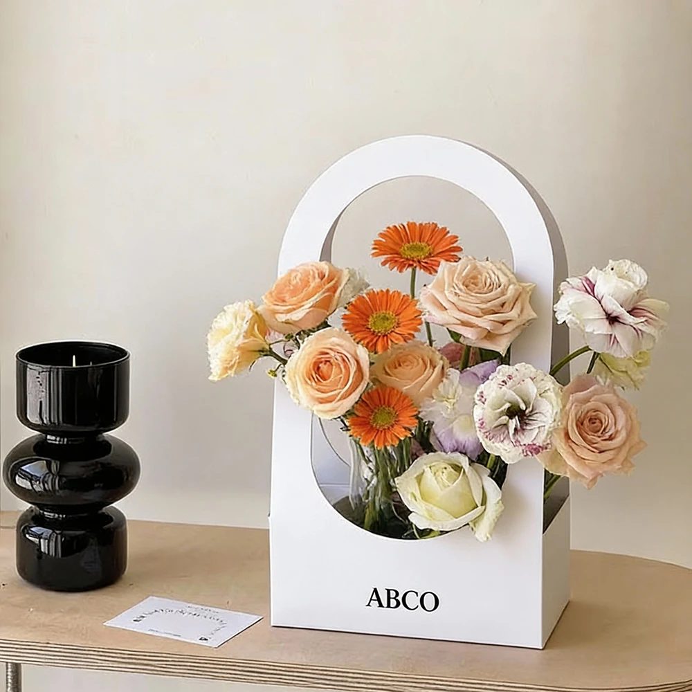 Portable Foldable Rectangular Simple Gift Packaging Box Carton