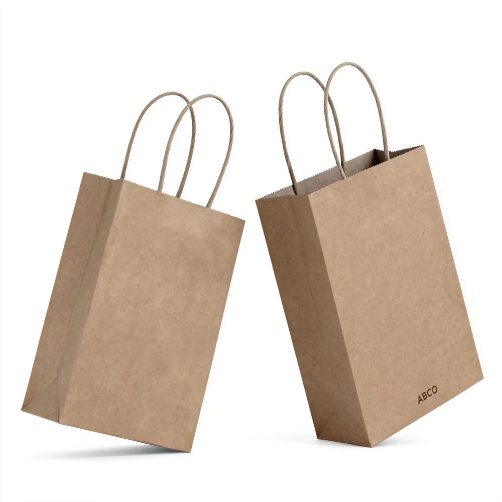 Custom Logo Kraft Paper Bag
