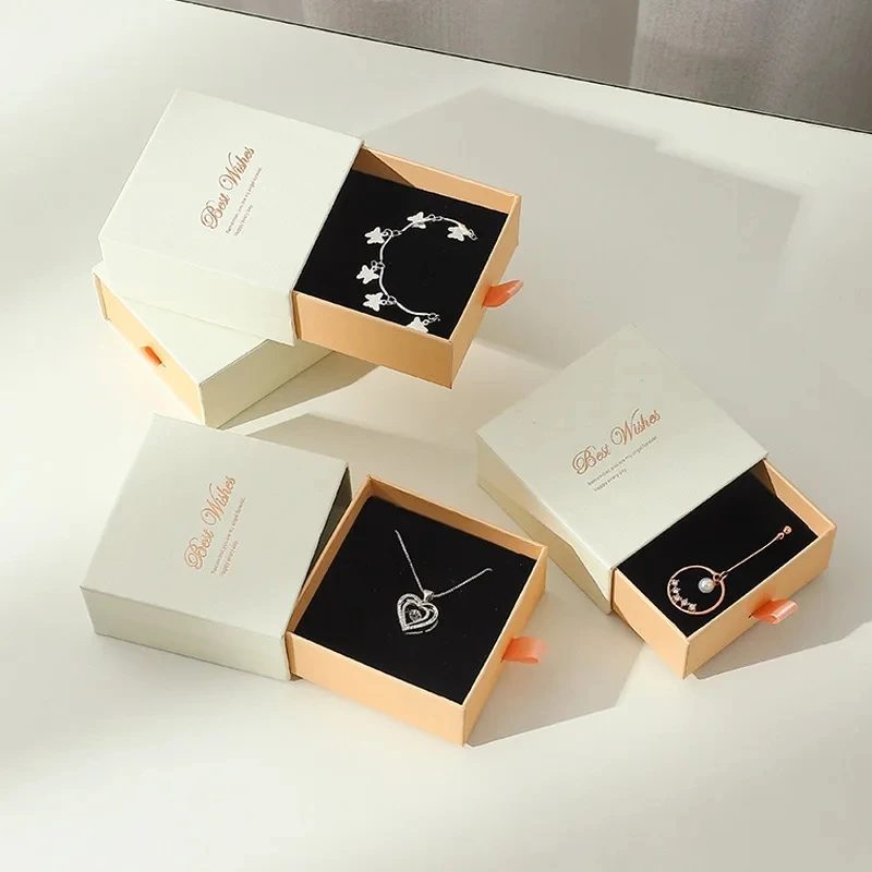 Kraft Paperboard Jewelry Box
