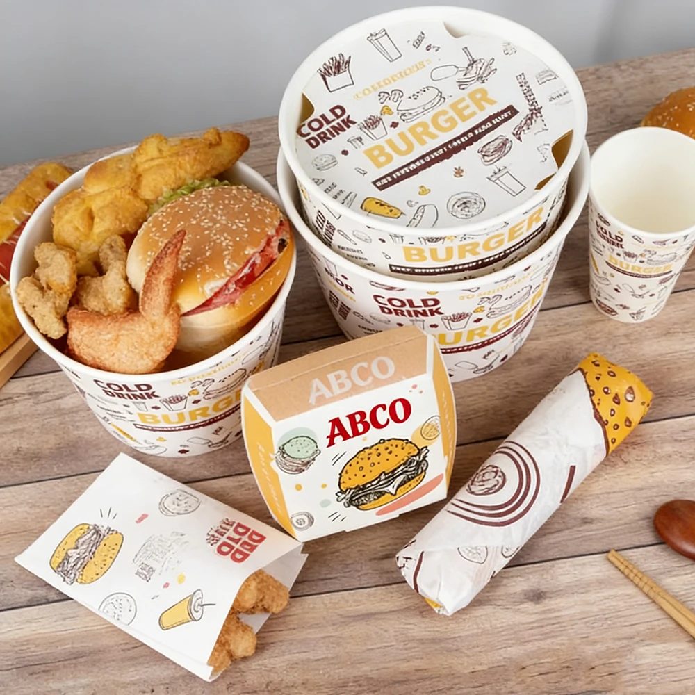 Customizable Chicken Fries Packaging Box