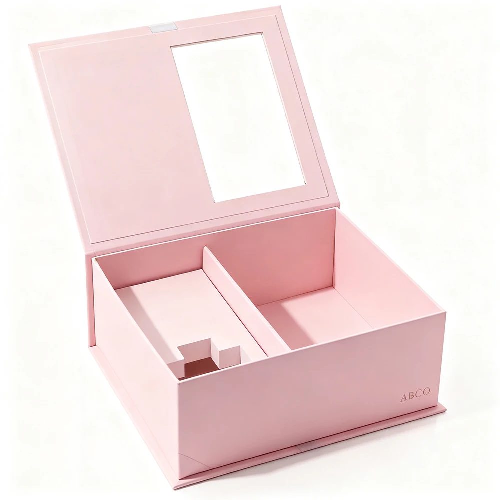 Rigid Cardboard Matte Customizable Gift Box Insert Tray Packaging