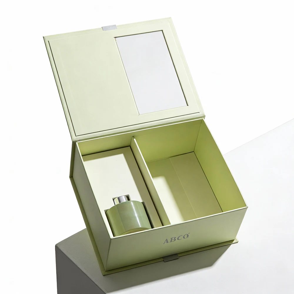 Custom Exquisite Perfume Candle Gift Packaging Rigid Cardboard Paper Box