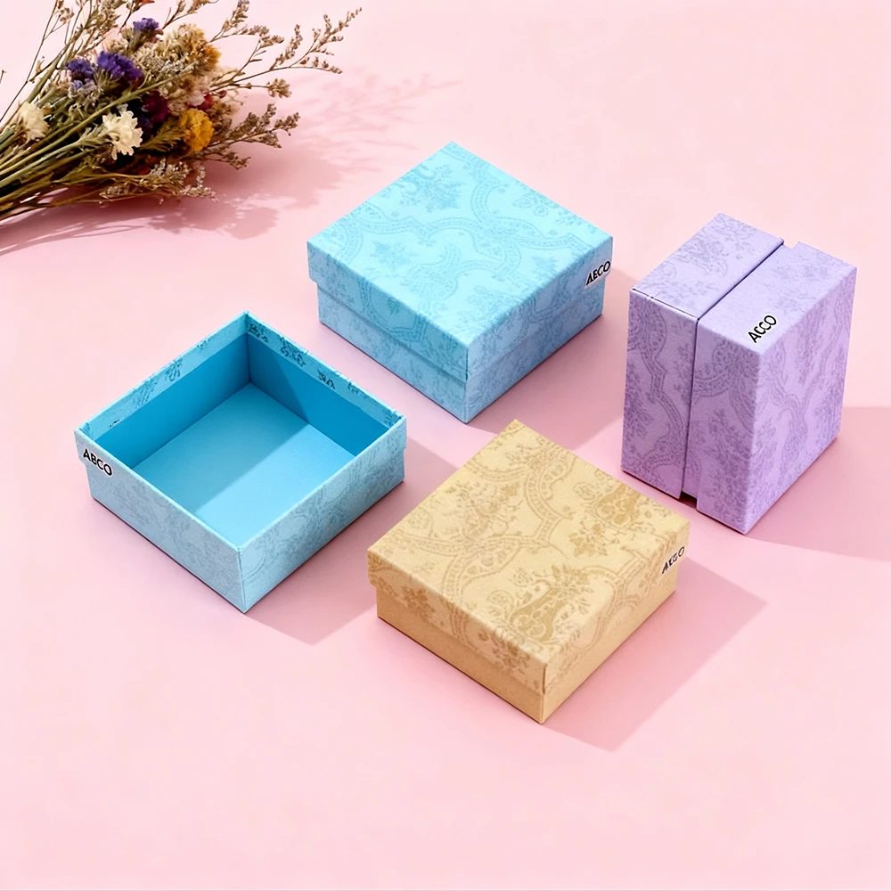 Custom Logo Paper Jewelry Gift Boxes