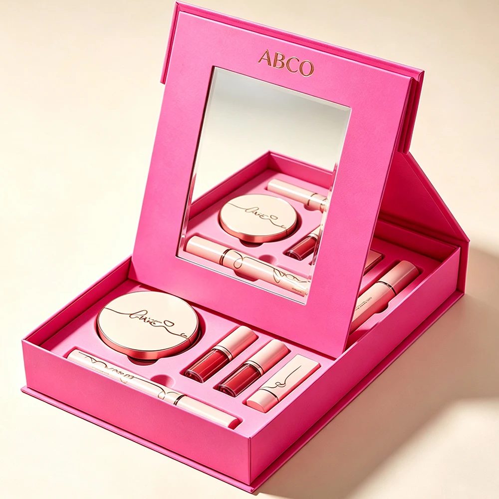Custom Magnetic Cosmetic Lipstick Set Box