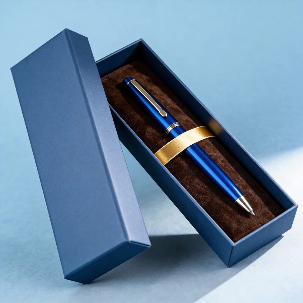 Custom Designed Luxury Recycled Paper Cardboard Pen Packaging Gift Box