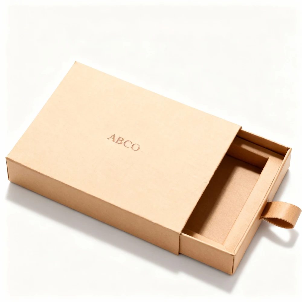 Custom Printed Paper Rigid Pull Out Sleeve Boxes