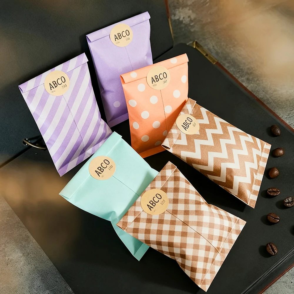 Luxury Retro Kraft Paper Bags