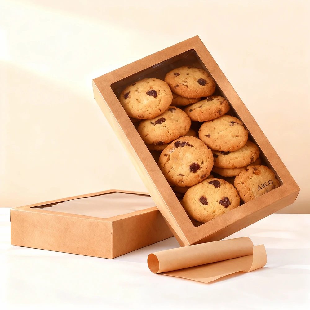 Kraft Paper Afternoon Tea Picnic Box