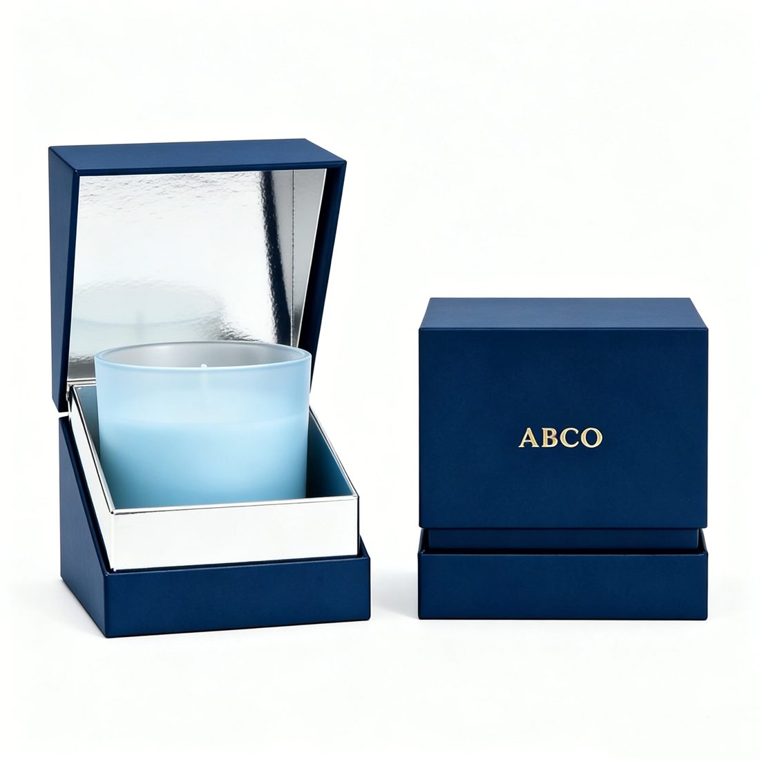 Custom Paper Candle Gift Box