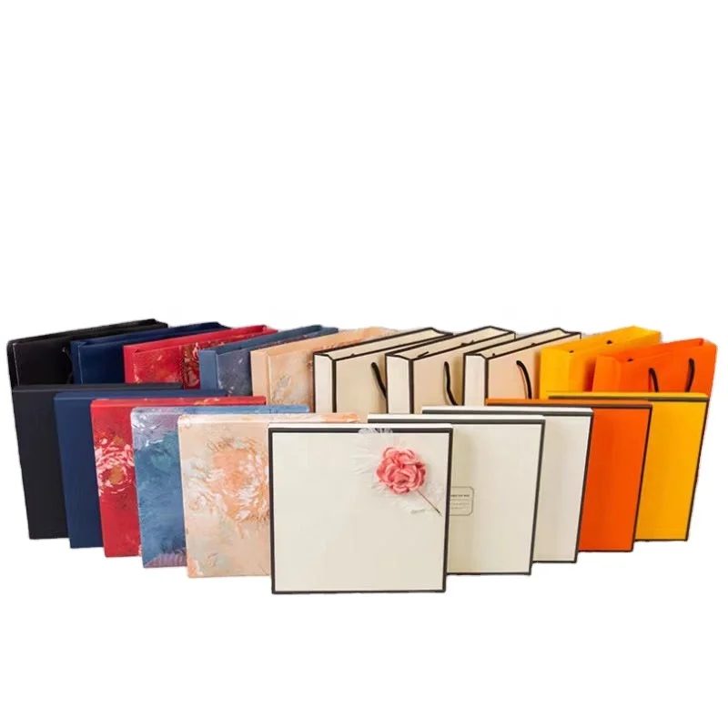 Luxury Custom Rectangular Cardboard Gift Box Silk Scarf Paper Packaging