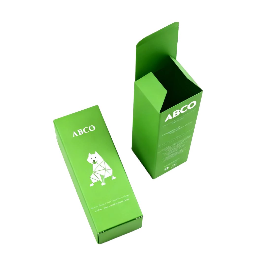 Custom White Cardboard Cosmetics Box