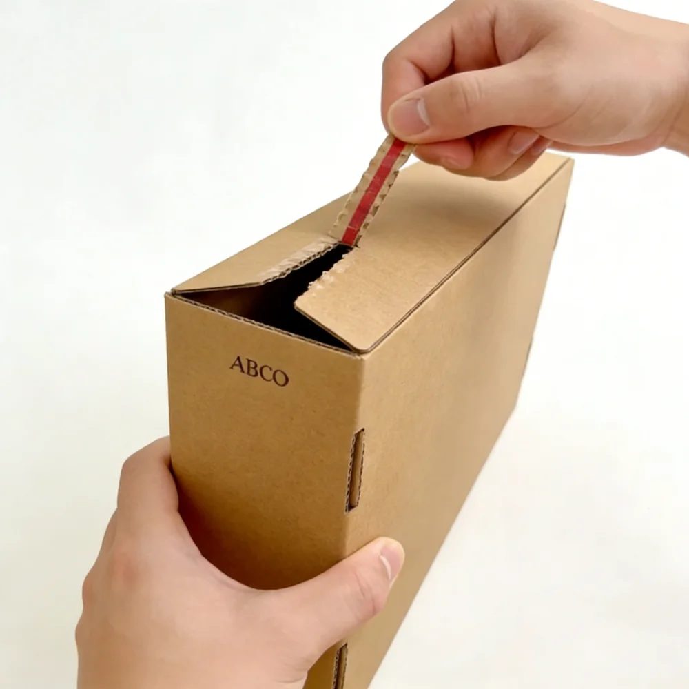 Zipper Corrugated E-commerce Paper Box