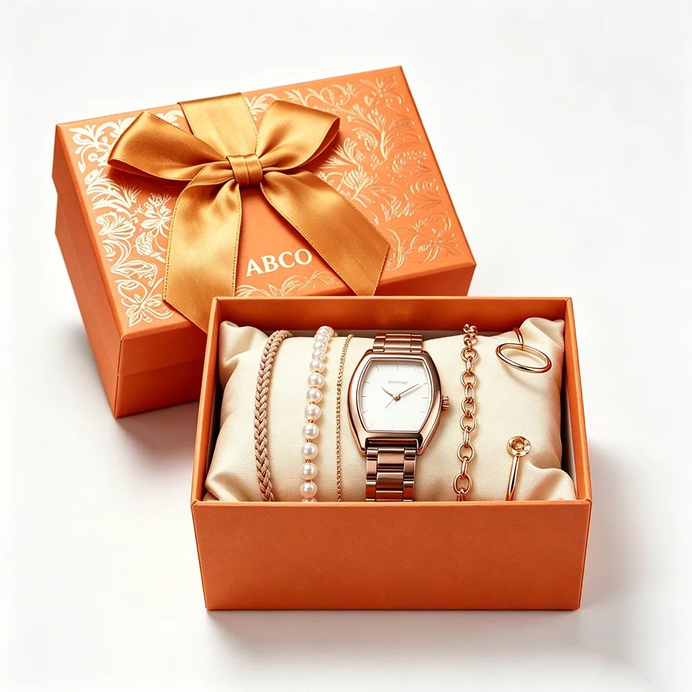Design Competitive Price Fashion Cardboard Paper Top-and-bottom Lid Empty Watch