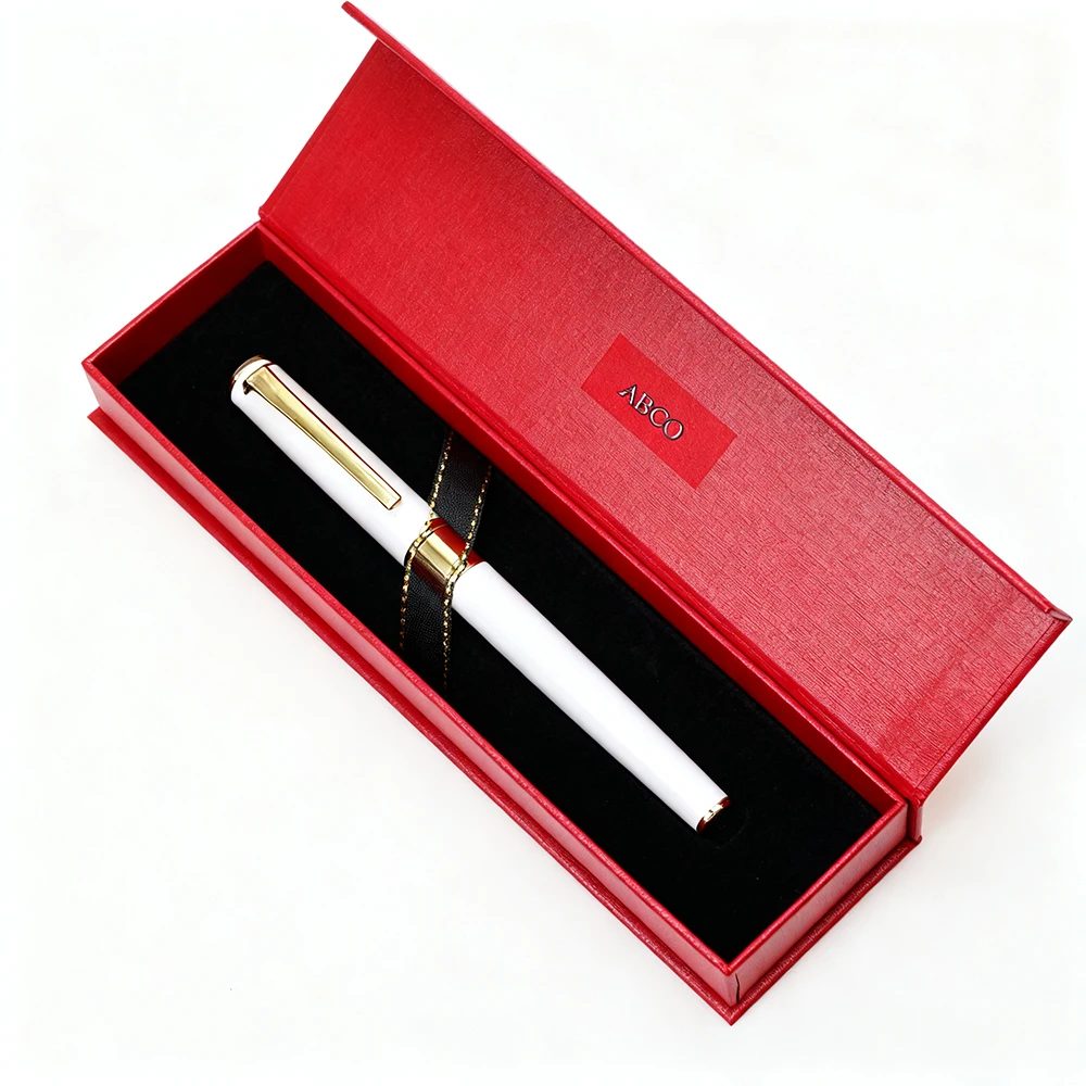 Custom Paper Black Pen Case High-end Fountain Packaging Gift Box