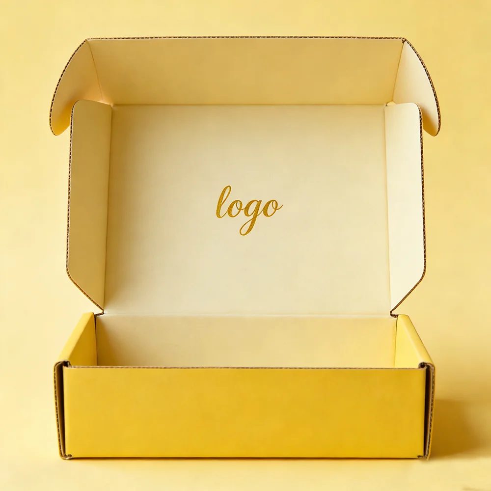 Custom Corrugated Wig Boxes For Clothes Apparel Packaging