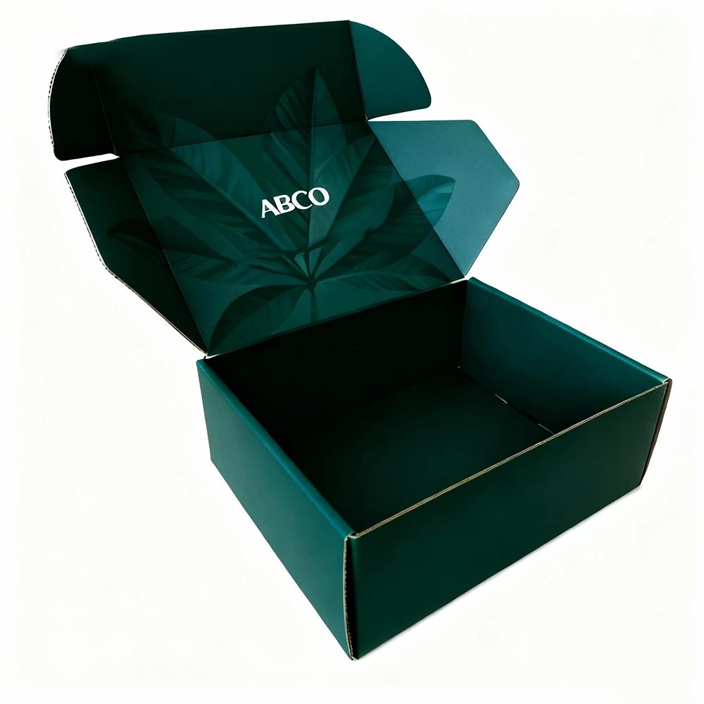 Custom Logo Foldable Corrugated Board Paper Box Embossed Folding Packaging
