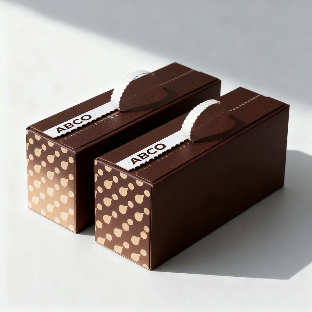 Logo Custom Mailer Box With Easy Tear Zipper Corrugated Packaging
