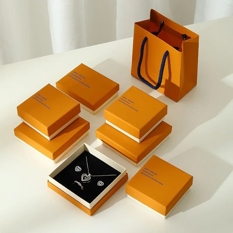 Custom Luxury Rigid Paper Bracelet & Necklace Jewelry Gift Packaging
