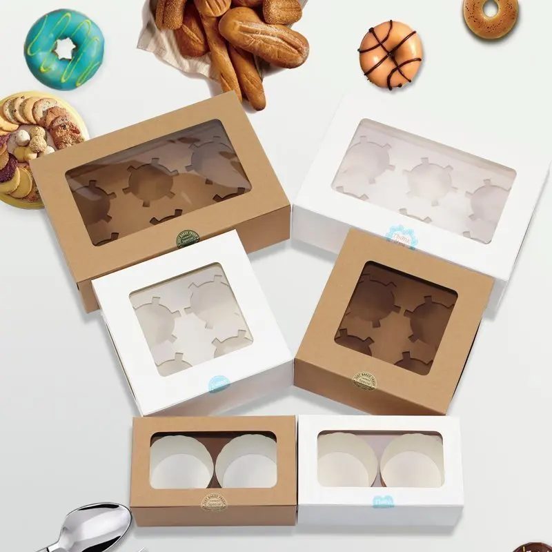 Abco 12 Cupcake Tart Boxes