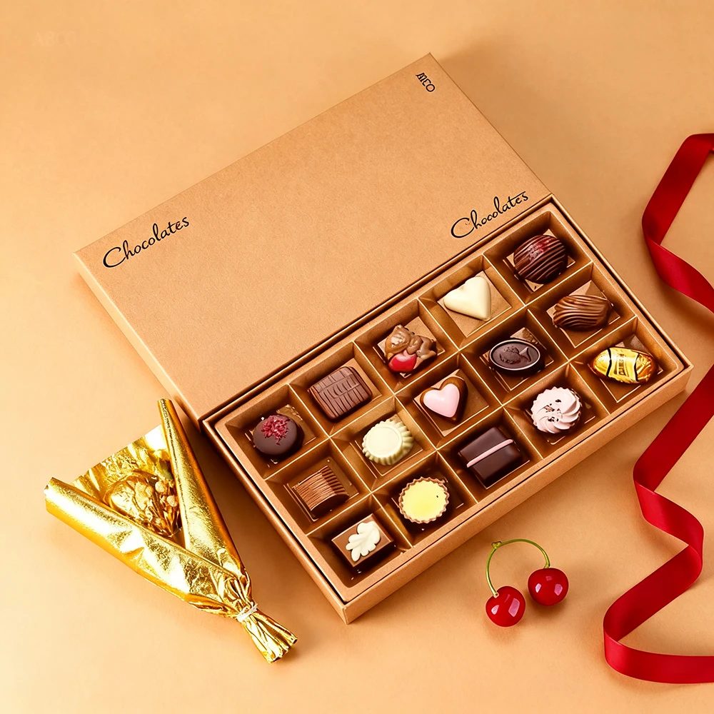 Cardboard Rigid Boxes For Cake Dessert & Chocolate-custom Printed Food