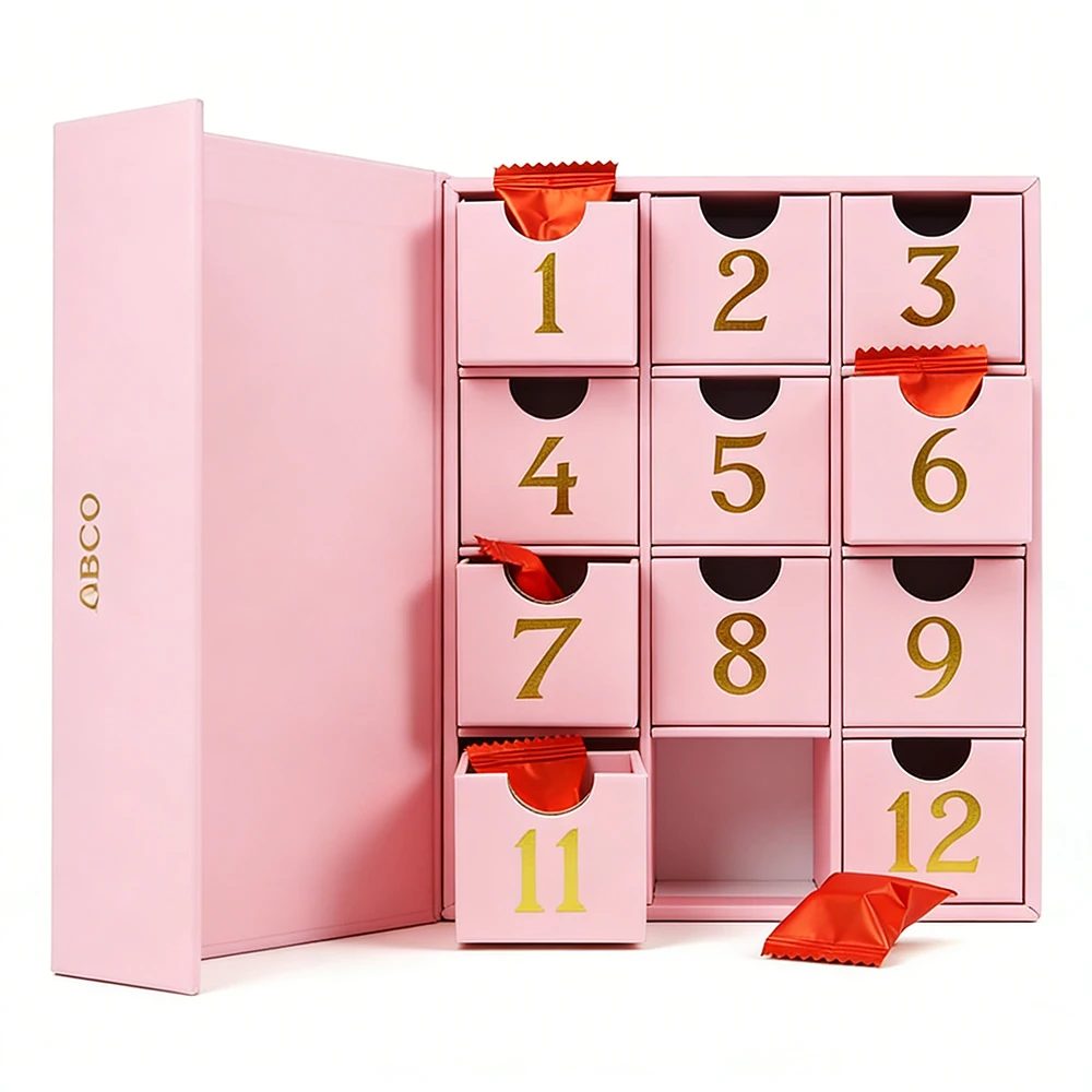 Product Empty Gift Blind Box Calendar Jewelry Box Makeup Packaging