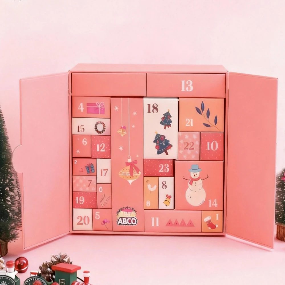 Paperboard Advent Calendar Gift Boxes