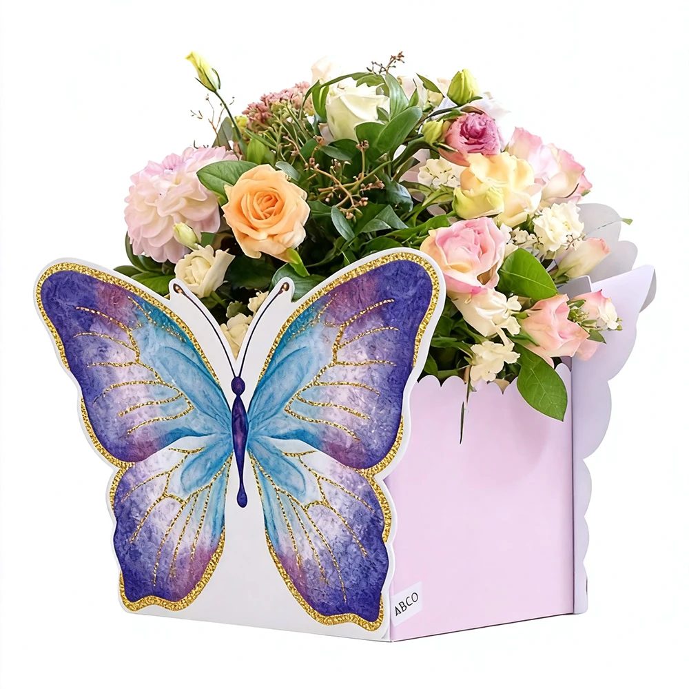 Butterfly-themed Delicate Folding Gift Box