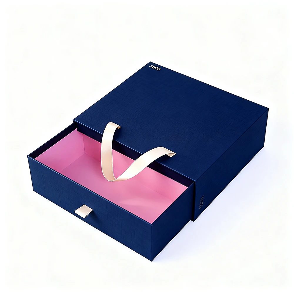 Custom Luxury Gift Drawer Box Cardboard Gift Box