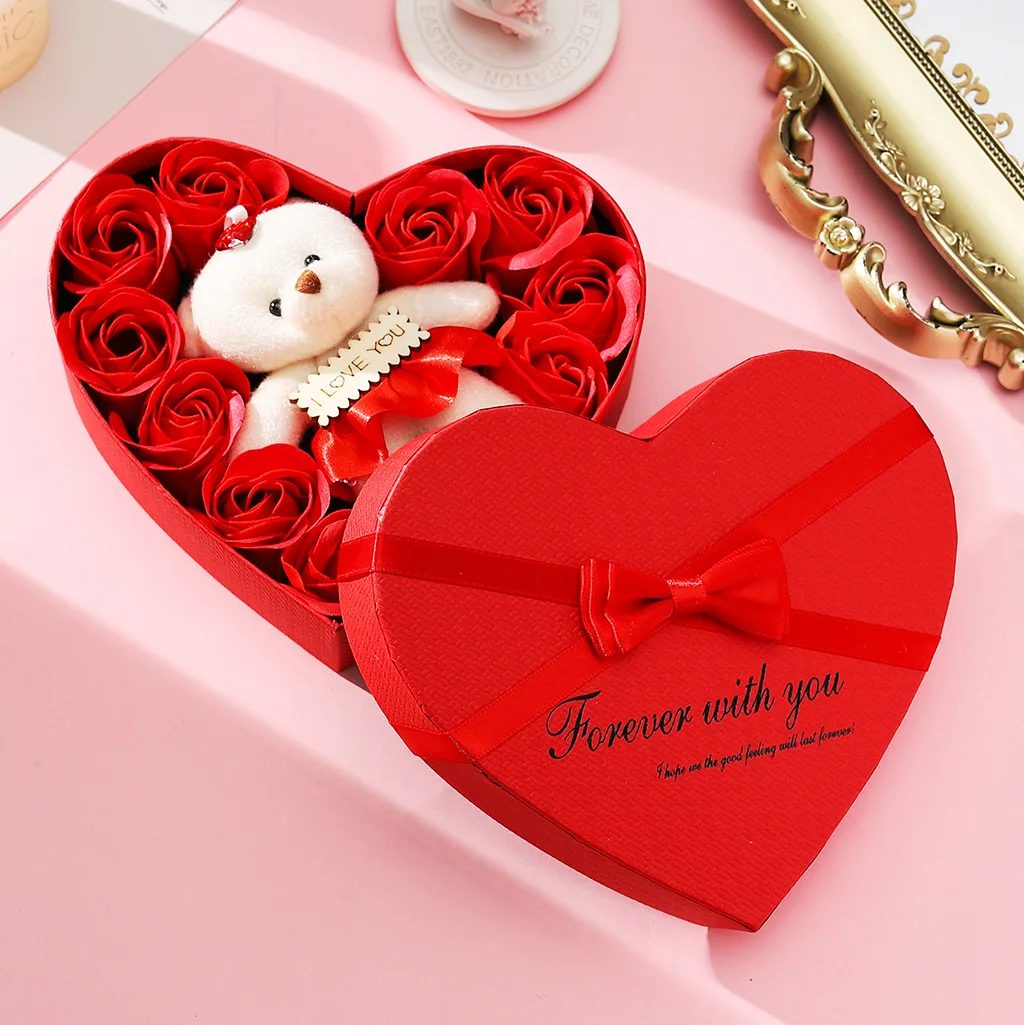 New Year Rose Gift Box