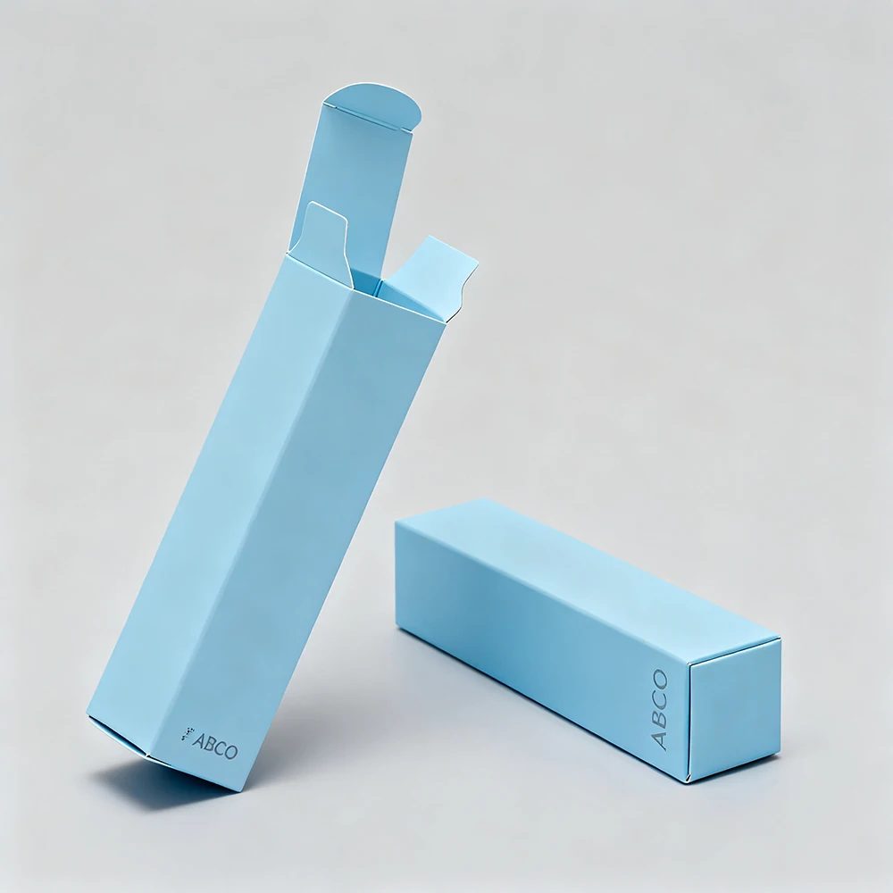 Small White Rectangular 350g Neutral Glossy Laminated Cardboard For Perfume