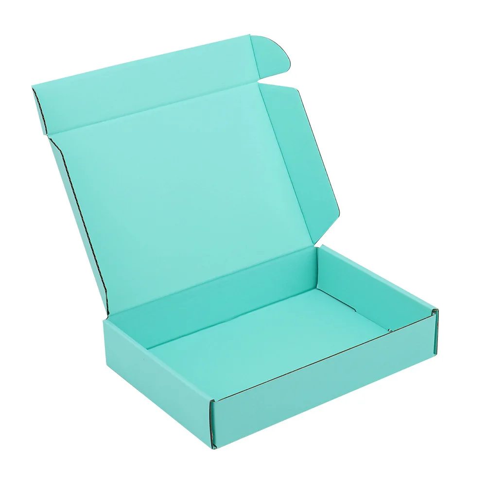 Custom Logo Folding Corrugated Mailer Kraft Paper Box