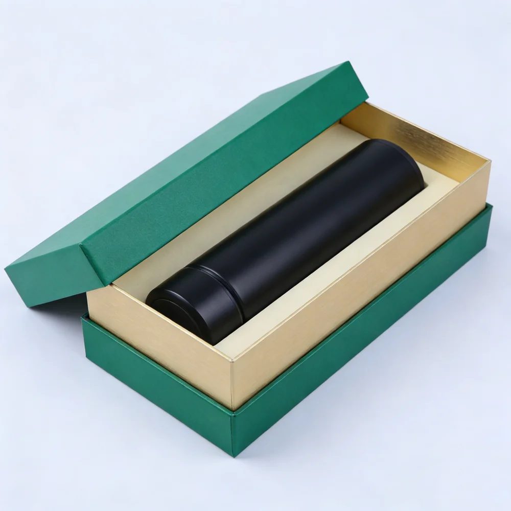 Custom Luxury Corrugated Board Water Bottle Box Set