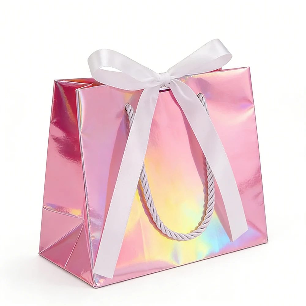 Custom Printed Kraft Paper Shopping Bag