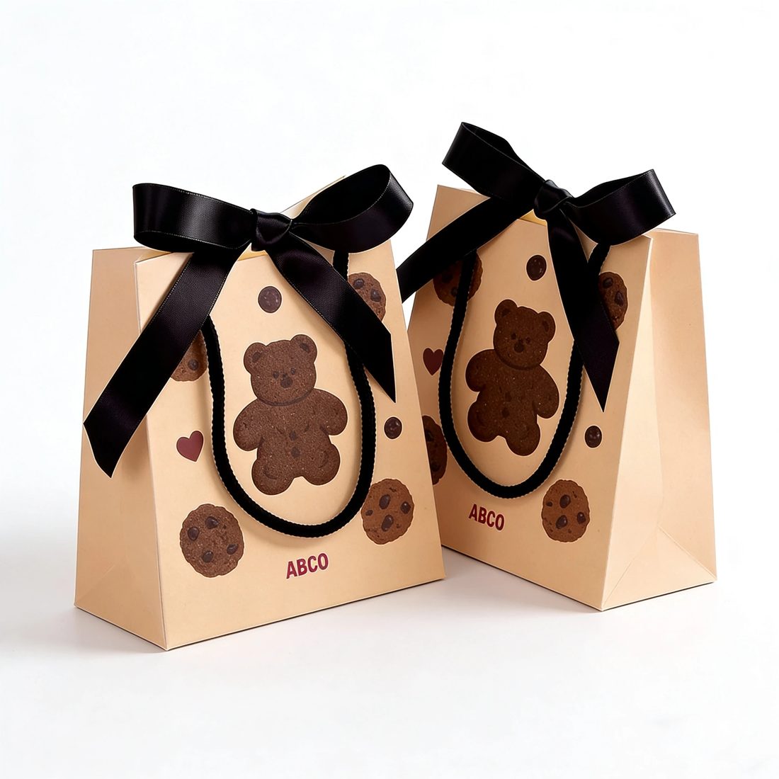Luxury Custom Logo Coated Paper Gift Bags