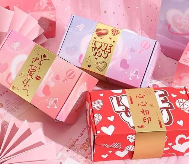 Custom Creative Surprise Explosion Pop-up Bouncing Gift Box Kit