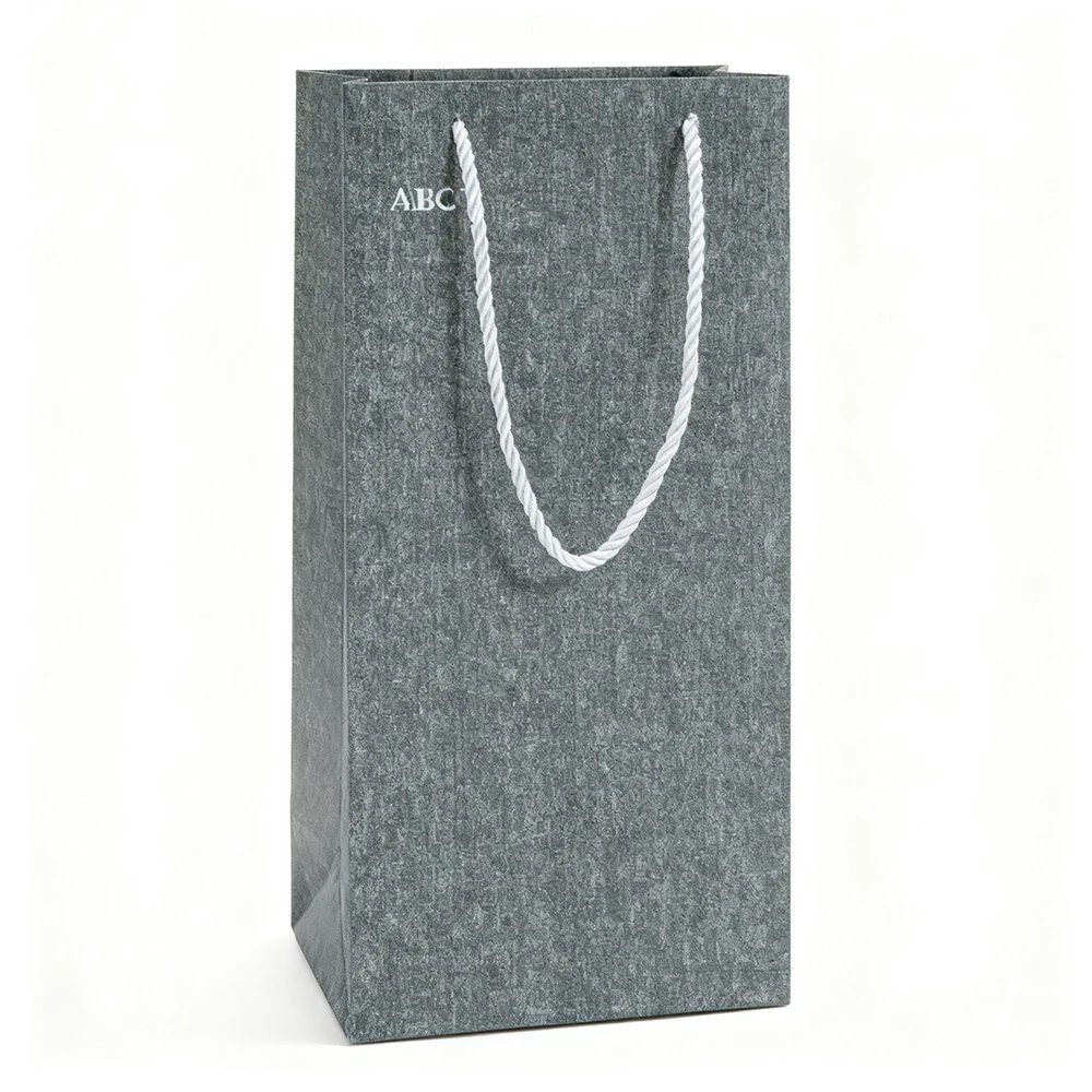 Custom Printed Kraft And Craft Gift Shopping Black Bags