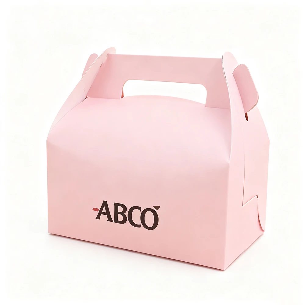 Promotion Custom Cardboard Cookie Box Matte Laminated Embossed Paper Packaging