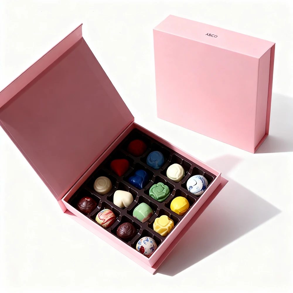 Custom Printed Luxury Folding Rigid Paper Invitation Gift Packaging