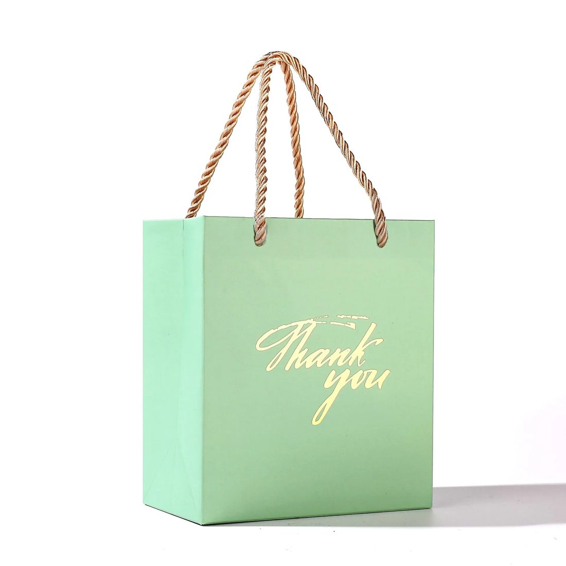 Luxury Branded Logo Black Paper Bag Apparel Packaging